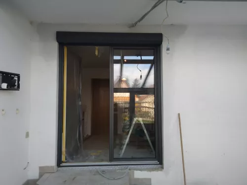 Anputzen der Fenster-, oder Türlaibungen nach Austausch